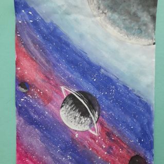 Рисунок "Космос"