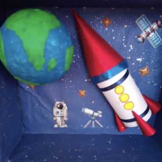 "Полет в космос"