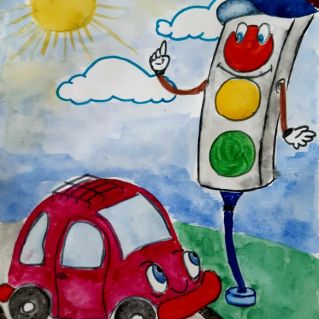 "Соблюдай закон дорог, будешь счастлив и здоров"