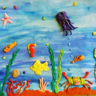 На дне моря