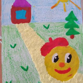 иллюстрация к сказке Колобок