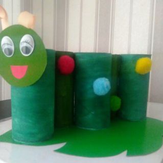 Веселая гусеница