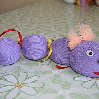 "Интересная гусеница"