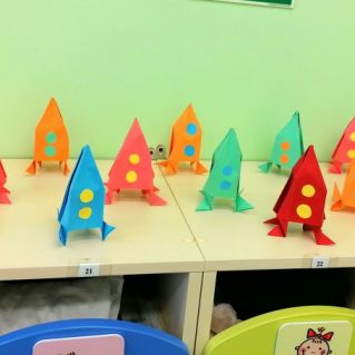 Оригами своими руками. Ракета.