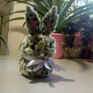 Зайчик из вербы