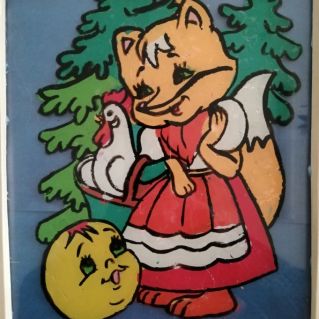 Лиса с Колобком