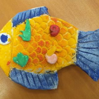 Лепка из теста "Обитатели морей и океанов"