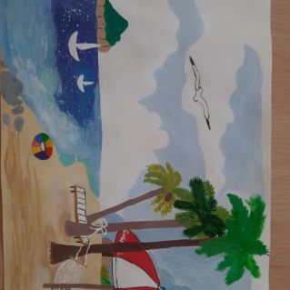 "Море, солнце, желтый песок..."