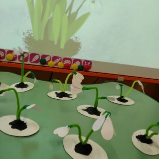 Первые подснежники