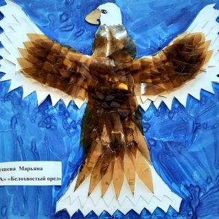 Панно "Белохвостый орёл"