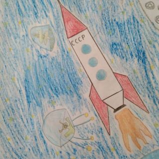 "Полёт в космос"