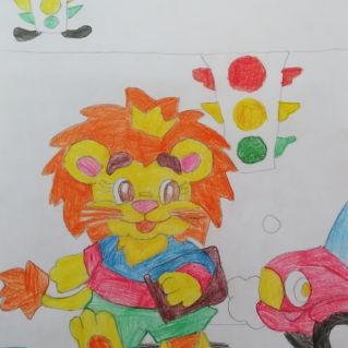 Пешеход, пешеход, помни ты про переход! Знай, что только переход от машин тебя спасет!