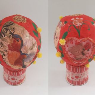 Одуванчик(по мотивам яиц Фаберже)