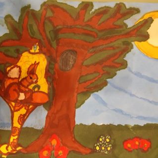 "Белка песенки поет"