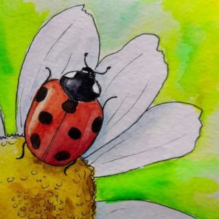 Рисунок "Бабочка-коробочка"