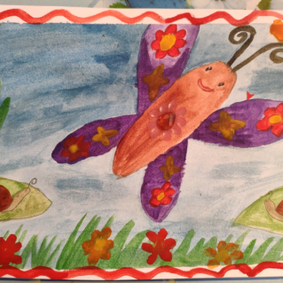 "Бабочка красавица"