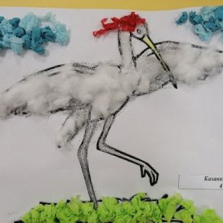 Сказка "Лиса и журавль"