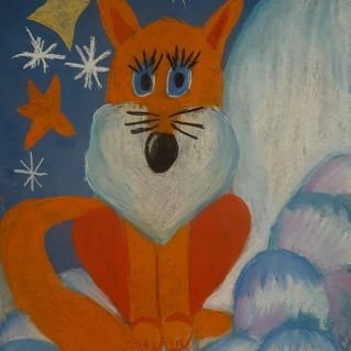 Красавица лиса,