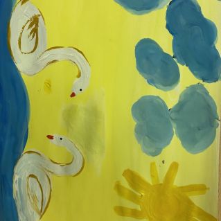 Гадкий утёнок стал прекрасным лебедем