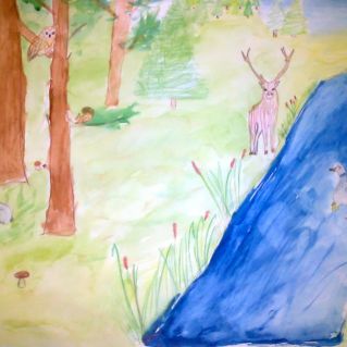 В заповеднике