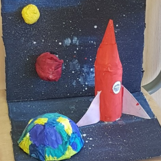 "Полет в космос"