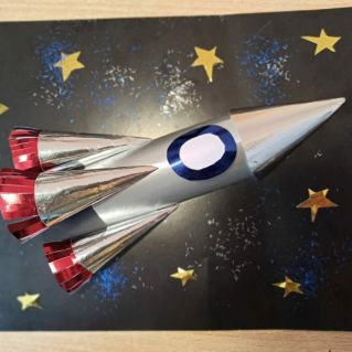 "Полет в космос"