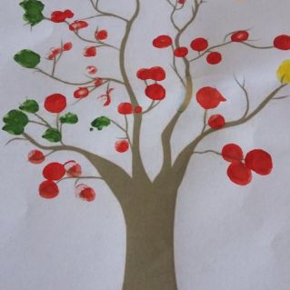 "осеннее дерево"