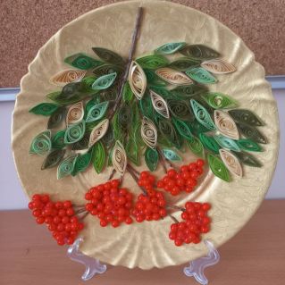 Ветка рябины