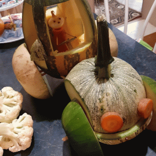 Чиполлино на уборке урожая