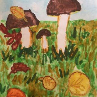 Раз грибок, два грибок