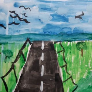 "Сельский пейзаж"