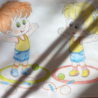 "На зарядке"