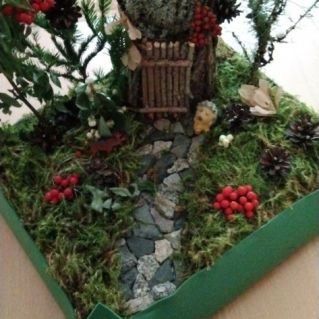 Сказочная осень в лесу