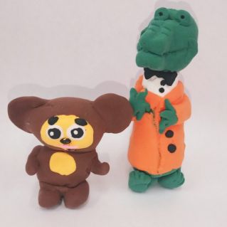 Крокодил Гена и Чебурашка - лучшие друзья!