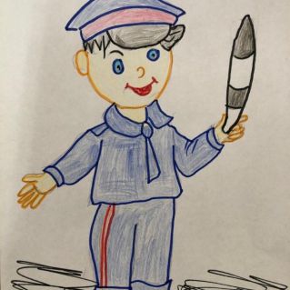 "Он на посту и днем, и ночью охраняет наш покой"