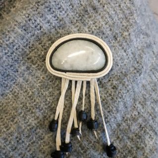 Брошь "Осьминожка"