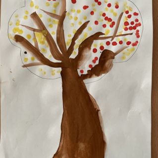 Осенне дерево