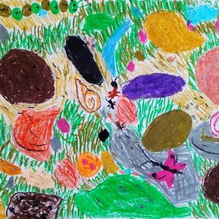 У насекомых сиеста на берегу