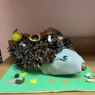 Ёжик в лесу