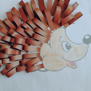 Лесной колобок-колючий бок