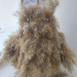 Сова из камыша