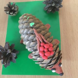 Лесной ёжик