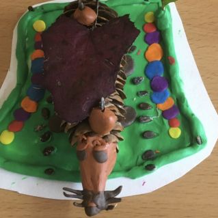 Осенний ёжик