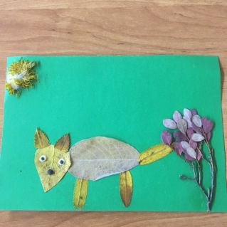 Лиса - осенняя краса