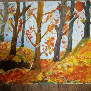 Осень в лесу.