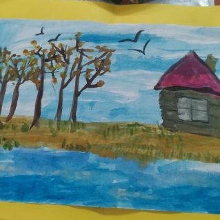 "В избушке у реки"