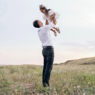 "Папа и я - неразлучные друзья"