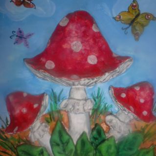 "Полянка мухоморов"