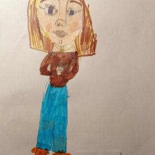 "Моя любимая мама!""