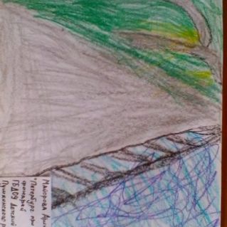 Петербург при свете фонарей